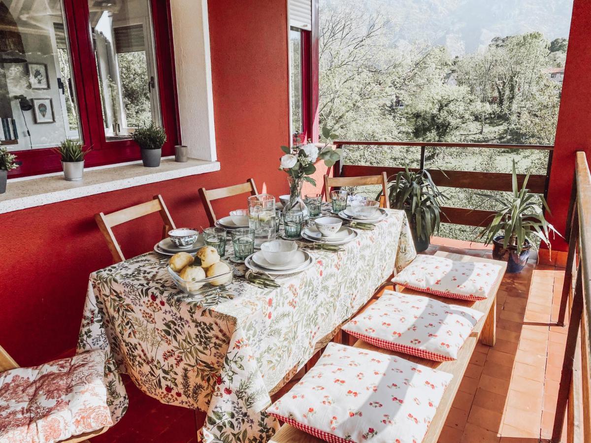 Bella Kalma, Acogedora Casa Con Parking, Jardin Y Wifi Pensionat Llanes Eksteriør billede